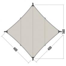 Tatonka - Tarp 3 TC - Tarp beige