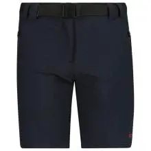 CMP - Girl's Bermuda with Belt - Shorts Gr 140 schwarz/blau