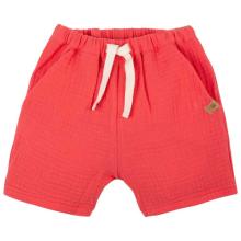 Pure Pure - Kid's Mini-Shorts Mull Uni - Shorts Gr 86 rot