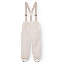 Mini A Ture - Kid's Matwilans Suspender Pants - Regenhose Gr 92 - 2 Years weiß
