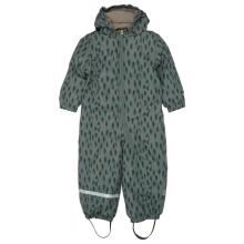 Mikk-Line - Kid's Snow Suit AOP - Overall Gr 80 grau/oliv