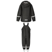 ZIG ZAG - Kid's Simba PU Set - Regenset Gr 104 schwarz/grau