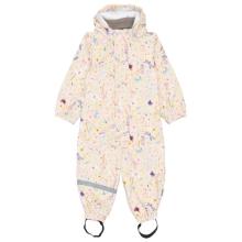 Mikk-Line - Kid's PU Rain Suit AOP - Overall Gr 74 weiß