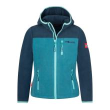 Trollkids - Kid's Stavanger Jacket - Fleecejacke Gr 92 blau/türkis