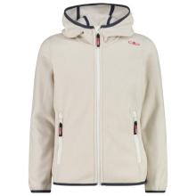 CMP - Girl's Jacket Fix Hood Jacquard Knitted 3H19825 - Fleecejacke Gr 110 beige