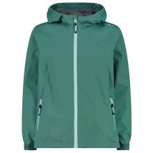 CMP - Girl's Jacket Fix Hood Printed - Regenjacke Gr 116 türkis