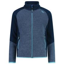 CMP - Girl's Jacket Jacquard Knitted Stripes - Fleecejacke Gr 98 blau