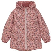 Minymo - Kid's Long Snow Jacket AOP - Winterjacke Gr 92 rosa