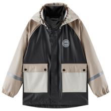 Reima - Kid's Suihku - Regenjacke Gr 116 grau/schwarz