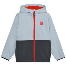 Color Kids - Kid's Softshell Colorblock - Softshelljacke Gr 98 grau