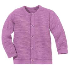 disana - Wabenstrick Jacke - Merinojacke Gr 98/104 rosa/lila