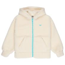 Roxy - Kid's Back to Full Zipped - Fleecejacke Gr 4 Years - XXS beige/weiß