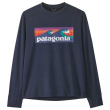 Patagonia - Kid's L/S Cap SW T-Shirt - Funktionsshirt Gr S blau