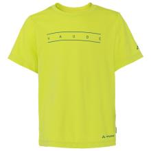 Vaude - Kid's Vaude Print T-Shirt - Funktionsshirt Gr 110/116 gelb