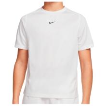 Nike - Kid's Dri-Fit Multi S/S Top LBR Heather - T-Shirt Gr XS weiß