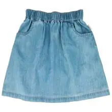 maximo - Kid's Mini Girl-Rock Denim-Optik - Rock Gr 110/116 blau