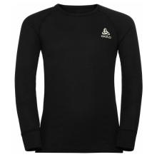 Odlo - Kid's Base Layer Top Crew Neck L/S Active Warm Eco - Kunstfaserunterwäsche Gr 80 schwarz
