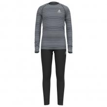 Odlo - Kid's Long Active Warm Eco Set - Kunstfaserunterwäsche Gr 92 grau