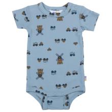 Joha - Kid's 6623 Body S/S - Alltagsunterwäsche Gr 50 blau