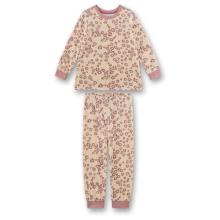 Sanetta - Kid's Pyjama Long AOP 233631 - Schlafanzug Gr 92 beige