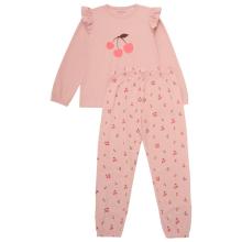 Minymo - Kid's Pyjamas L/S Set AOP No. 124072 - Schlafanzug Gr 86 rosa