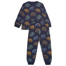 Minymo - Kid's Pyjamas L/S Set AOP No. 134063 - Schlafanzug Gr 98 blau