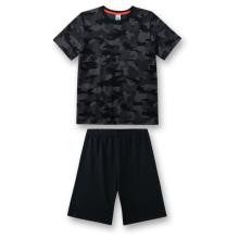 Sanetta - Kid's Pyjama 1/2 245839 - Alltagsunterwäsche Gr 140 schwarz