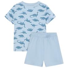 Minymo - Kid's Nightset S/S AOP - Alltagsunterwäsche Gr 86 blau