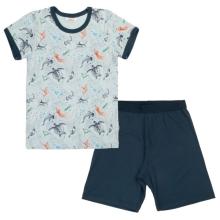 Joha - Boy's Summer Pyjamas - Alltagsunterwäsche Gr 100 grau/blau
