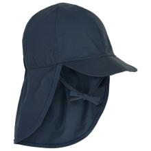 Mikk-Line - Kid's Summercap Long Neck Solid - Cap Gr 49 cm - 18-24 Months blau