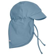 Huttelihut - Kid's Sun Hat Solid UV60 - Cap Gr 44 cm - 3-6 Months türkis/blau