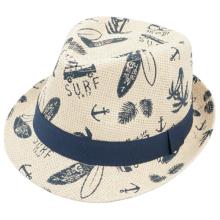 maximo - Boy's Trilby Surf - Hut Gr 57 cm beige