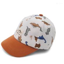 maximo - Kid's Mini Boy-Cap Dino Klettverschluss - Cap Gr 47 cm grau