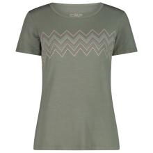 CMP - Women's Bamboo T-Shirt - T-Shirt Gr 34 oliv