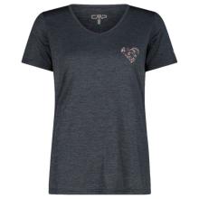 CMP - Women's Light Melange T-Shirt - Funktionsshirt Gr 34 blau