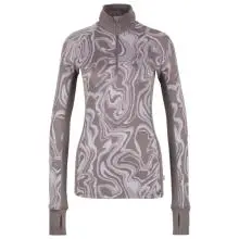 Stoic - Women's Merino225 StensundSt. Half Zip - Merinoshirt Gr XS grau