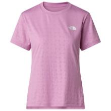 The North Face - Women's Flex Geo Embossed Short Sleeve Tee - Funktionsshirt Gr XS rosa