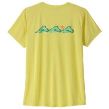 Patagonia - Women's Cap Cool Daily Shirt Trailcheck - Funktionsshirt Gr XS gelb