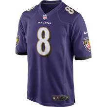 Nike Baltimore Ravens Lamar Jackson 8 Spielertrikot Herren