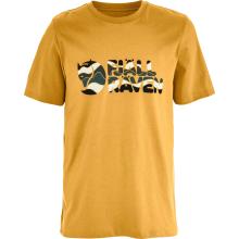 FJÄLLRÄVEN Multicolor Logo T-Shirt Herren