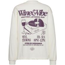 Another Cotton Lab Wine Vibe Langarmshirt