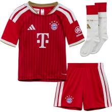 adidas FC Bayern München 26-27 Heim Mini Teamtrikot Kinder