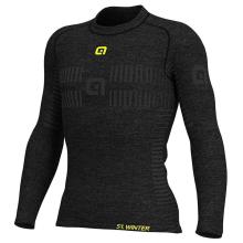 ALÉ Langarm-Seamless Wool Radunterhemd, für Herren, Größe L-XL