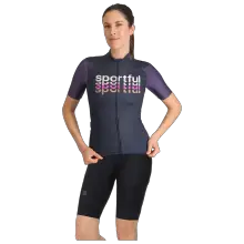 Damen-Set (Radtrikot + Radhose) SPORTFUL Supergiara Logo 2 Damen-Set (2 Teile),
