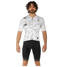Set (Radtrikot + Radhose) ALÉ Pixel Set (2 Teile), für Herren