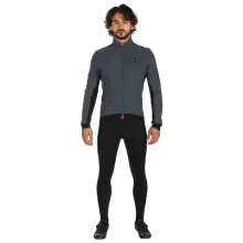 Set (Winterjacke + lange Radhose) NALINI HP Ergo Warm Set (2 Teile), für
