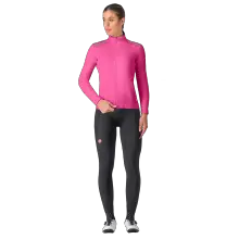 Damen-Set (Winterjacke + lange Radhose) CASTELLI Espresso Damen-Set (2