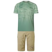 Set (Radtrikot + Radhose) ENDURA Marble LTD Printed Set (2 Teile), für