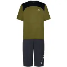 Set (Radtrikot + Radhose) Oakley Free Ride Set (2 Teile), für Herren