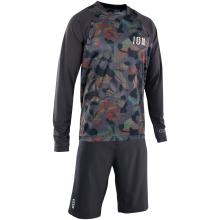 Set (Radtrikot + Radhose) ION Scrub Set (2 Teile), für Herren